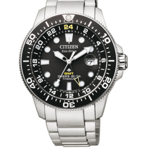 Foto Promaster Diver's Eco drive Super Titanio GMT -BJ7110-89E